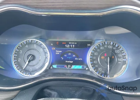 2015 Chrysler 200 C из США, поврежденный, VIN 1C3CCCCB0FN631849